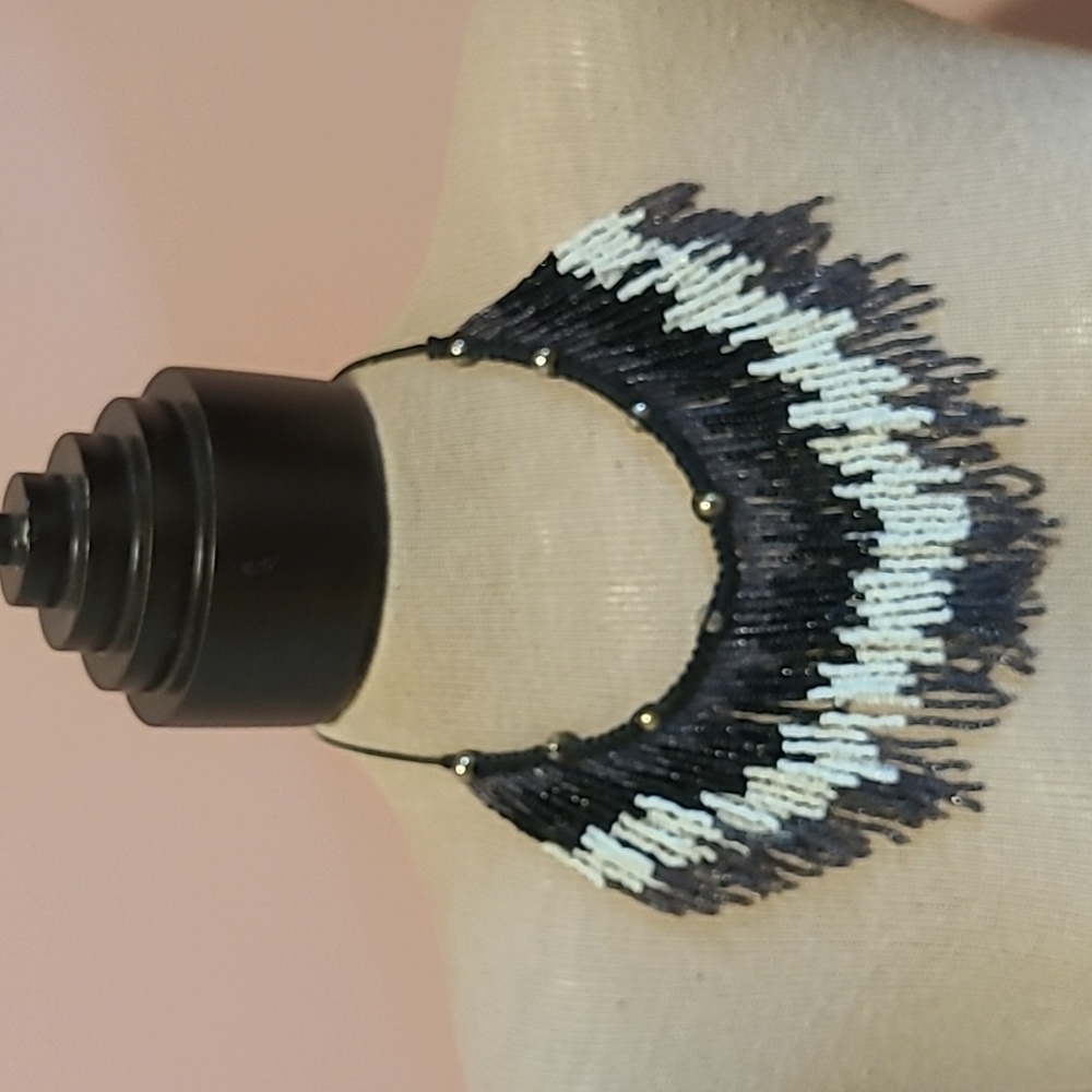 Free people fringe necklace